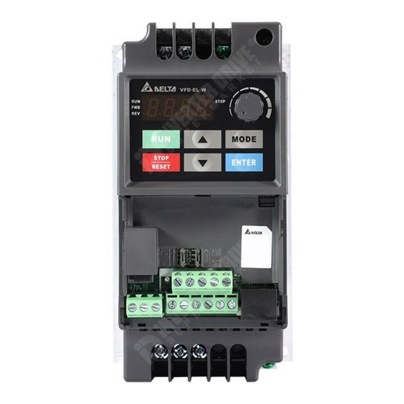 DELTA VFD007EL21W-1 1Hp/0.75Kw Single to three Phase AC Drive - voltkart -  -