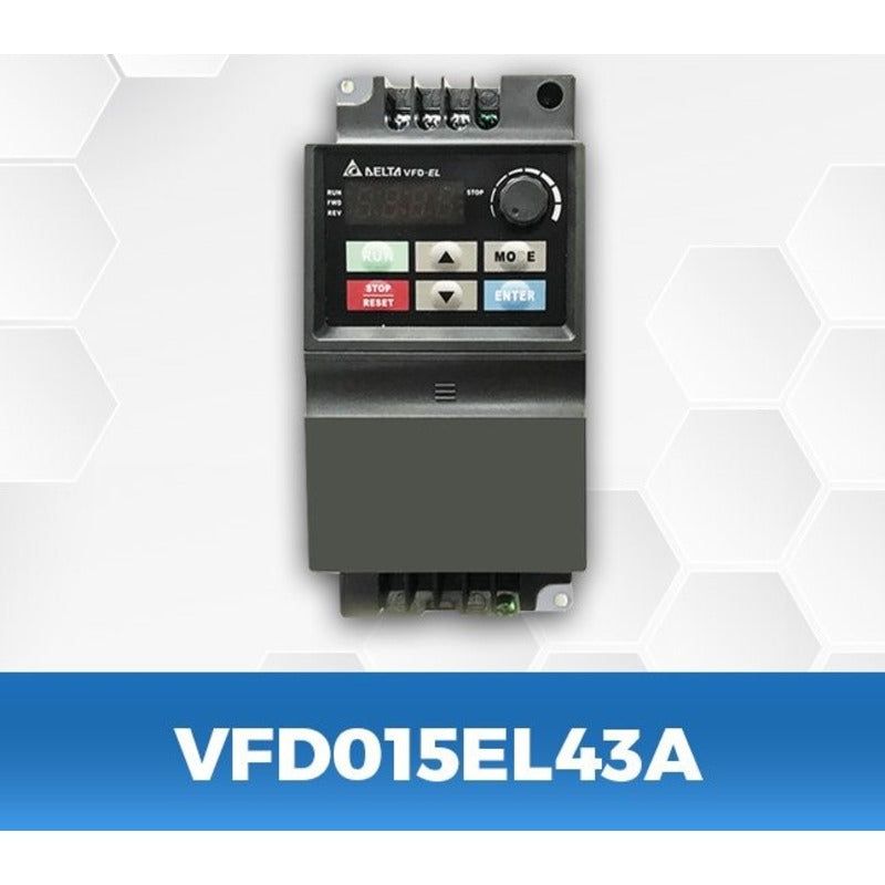 DELTA VFD015EL43A 2Hp/1.5Kw three phase to three phase Ac Drive - voltkart - DELTA -
