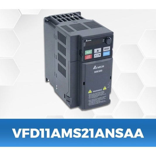 DELTA VFD11AMS21ANSAA 3hp/2.2Kw single phase to three phase Ac Drive - voltkart - -