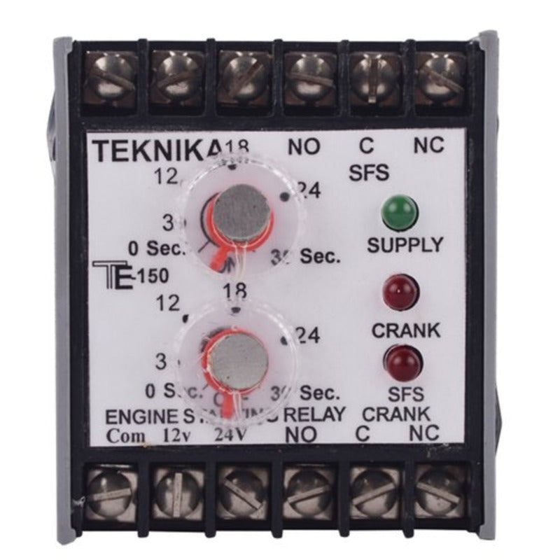 TE-150, Teknika Engine start relay, 12vdc/24vdc - voltkart - - voltkart - voltkart - - - #original_alt_text# - #original_alt_text#