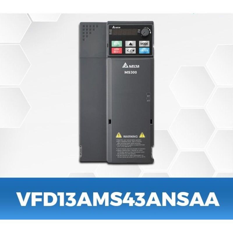 DELTA VFD13AMS43ANSAA 7.5Hp/5.5Kw three phase to three phase Ac Drive - voltkart - DELTA -