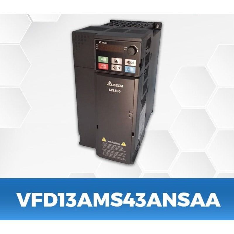 DELTA VFD13AMS43ANSAA 7.5Hp/5.5Kw three phase to three phase Ac Drive - voltkart - -