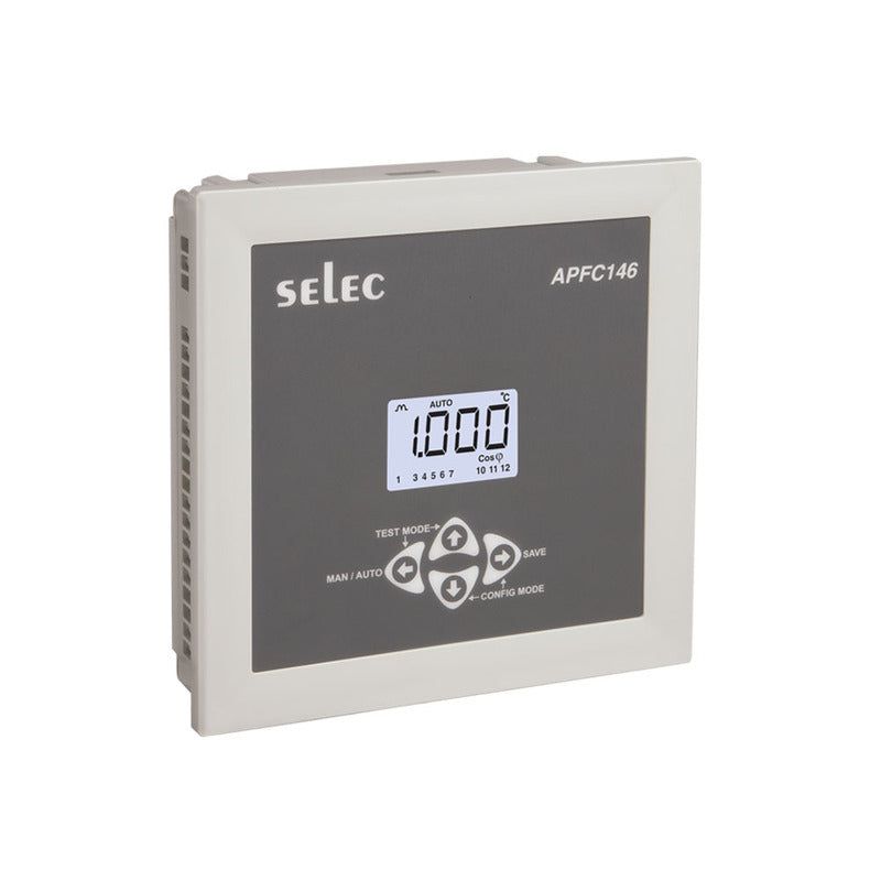 SELEC APFC146-112-90/550V-CE, Power Factor controller, 144*144, 12stage - voltkart - - voltkart - voltkart - - - #original_alt_text# - #original_alt_text#