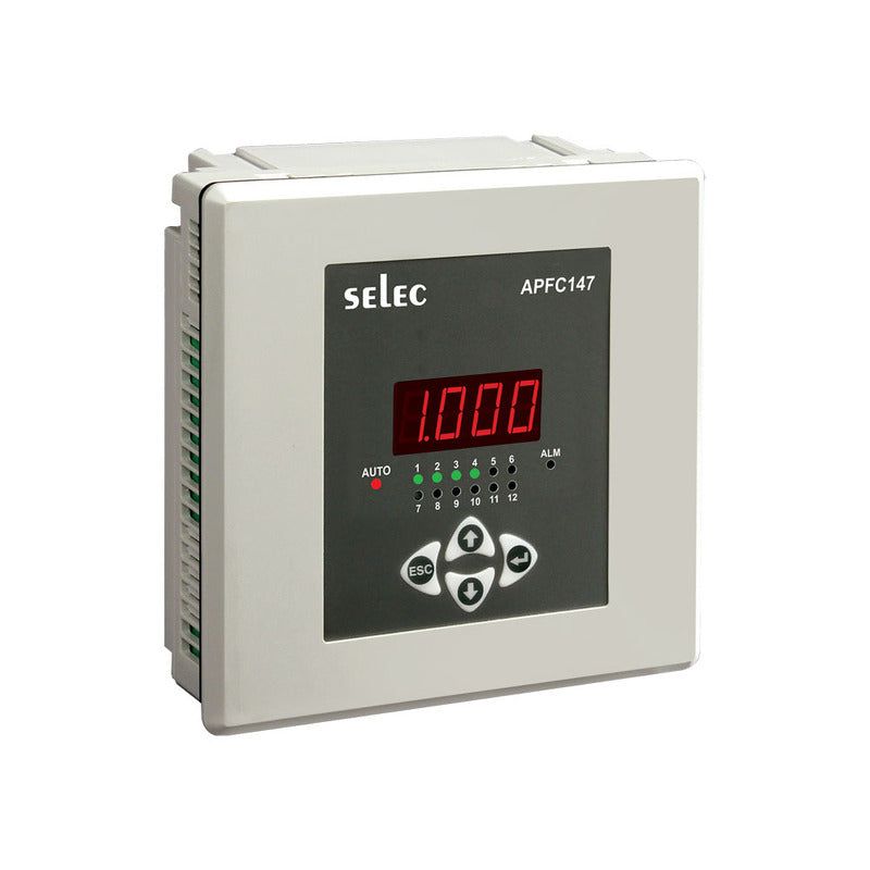 SELEC APFC147-108-90/550V, Power Factor controller, 144*144, 8stage - voltkart - - voltkart - voltkart - - - #original_alt_text# - #original_alt_text#