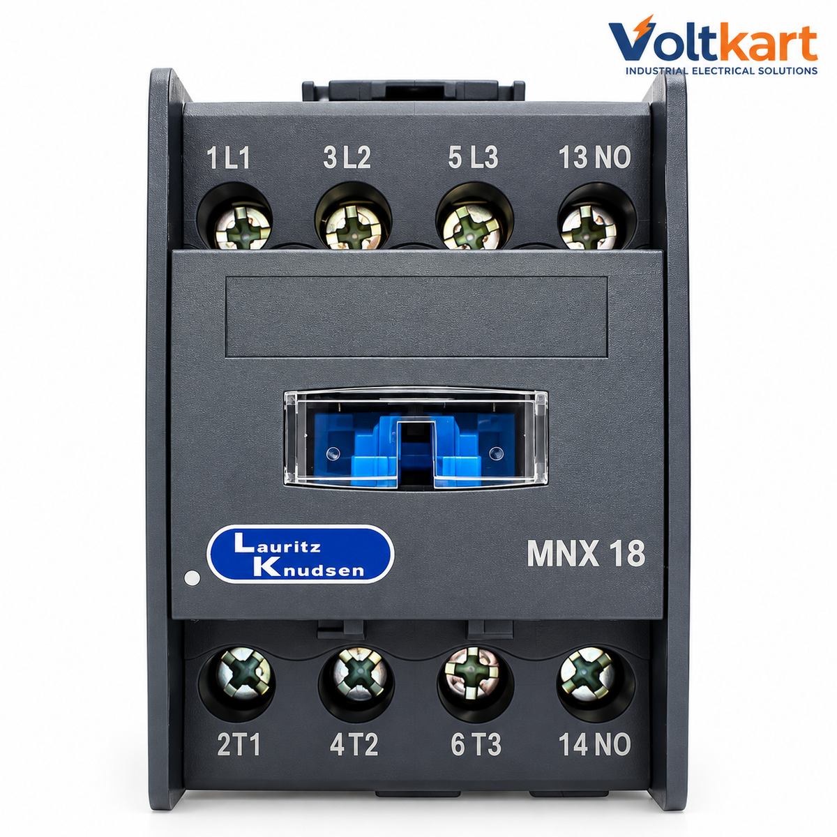 LK (L&T) MNX18 power contactor, 3 pole, 18A AC-3