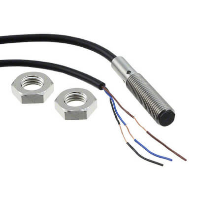 Omron E2B-S08KS02-WP-B1 2M, 8mm Proximity sensor PNP NO, sensing- 2mm