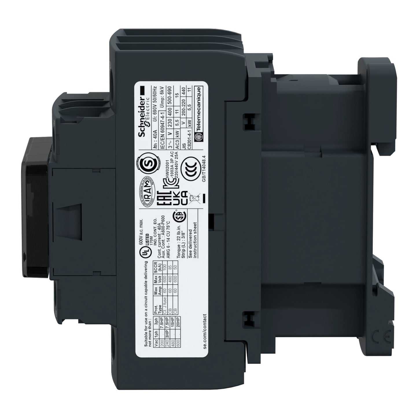 LC1D25, Schneider 25Amp Contactor