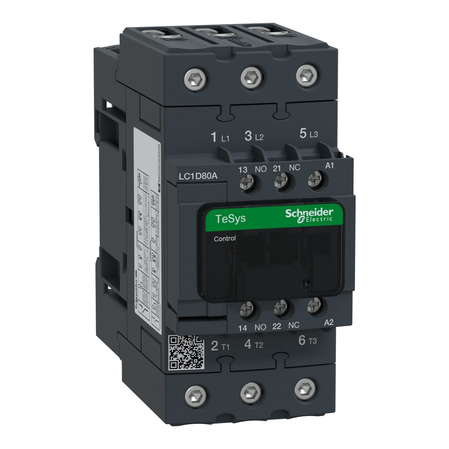 LC1D80A, Schneider 80Amp Contactor, coil voltage 220vac