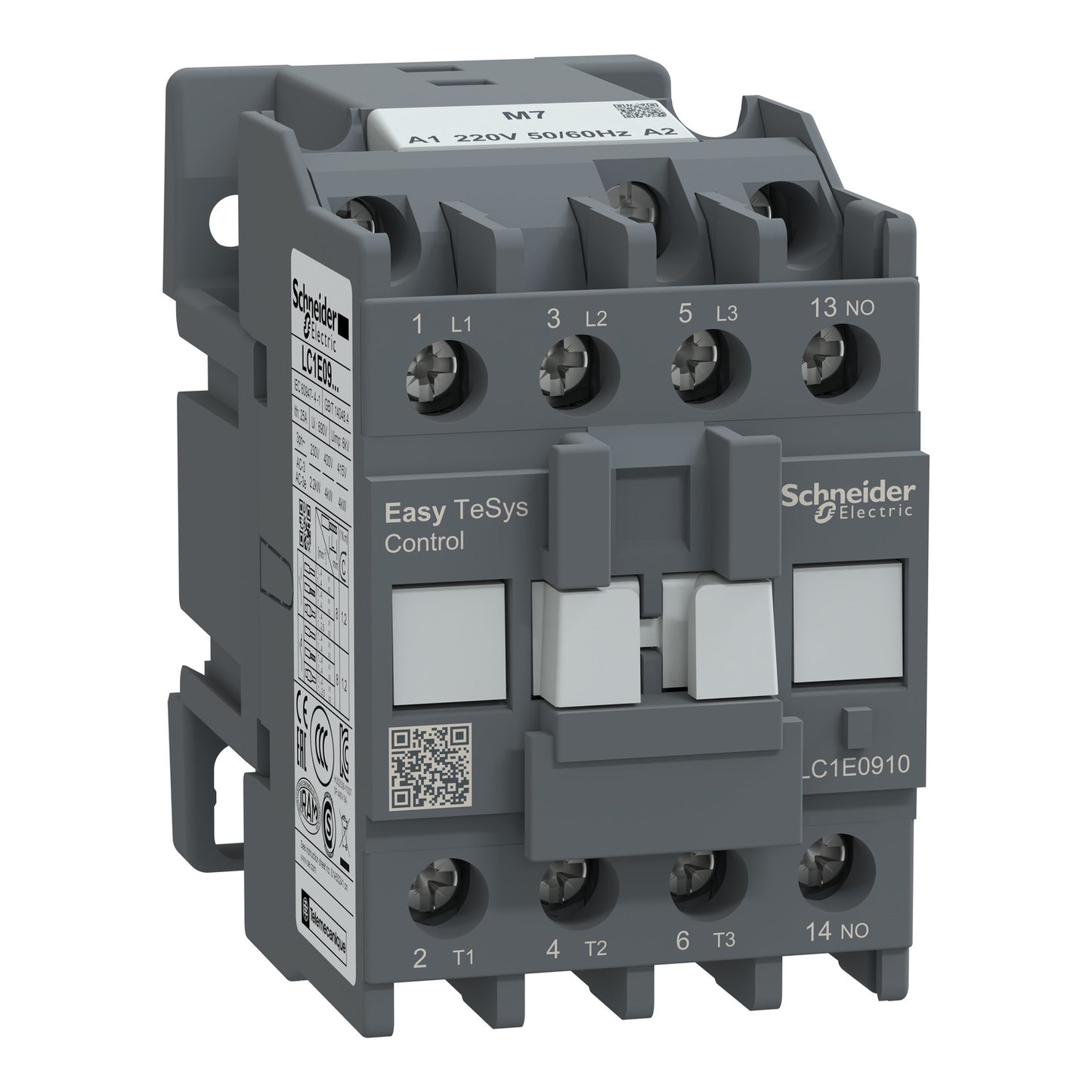 LC1E0910, Schneider 9Amp Contactor, coil voltage 220vac