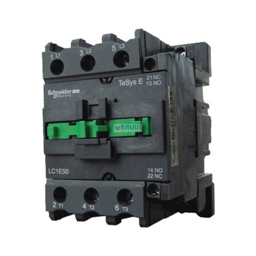 LC1E50, Schneider 50Amp Contactor, coil voltage 220vac - voltkart - SCHNEIDER -