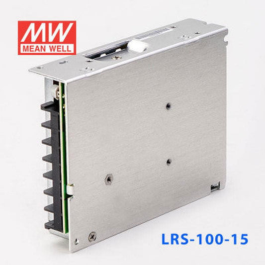 LRS-100-15 Mean Well SMPS - 15V 7A - 105W Metal Power Supply - voltkart - -