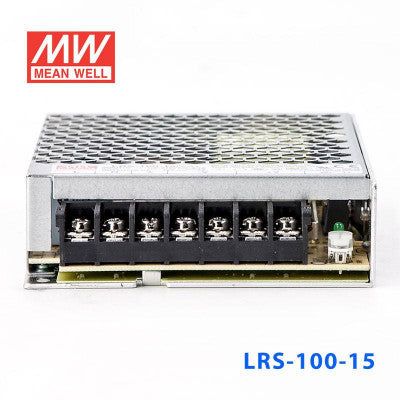 LRS-100-15 Mean Well SMPS - 15V 7A - 105W Metal Power Supply - voltkart -  -