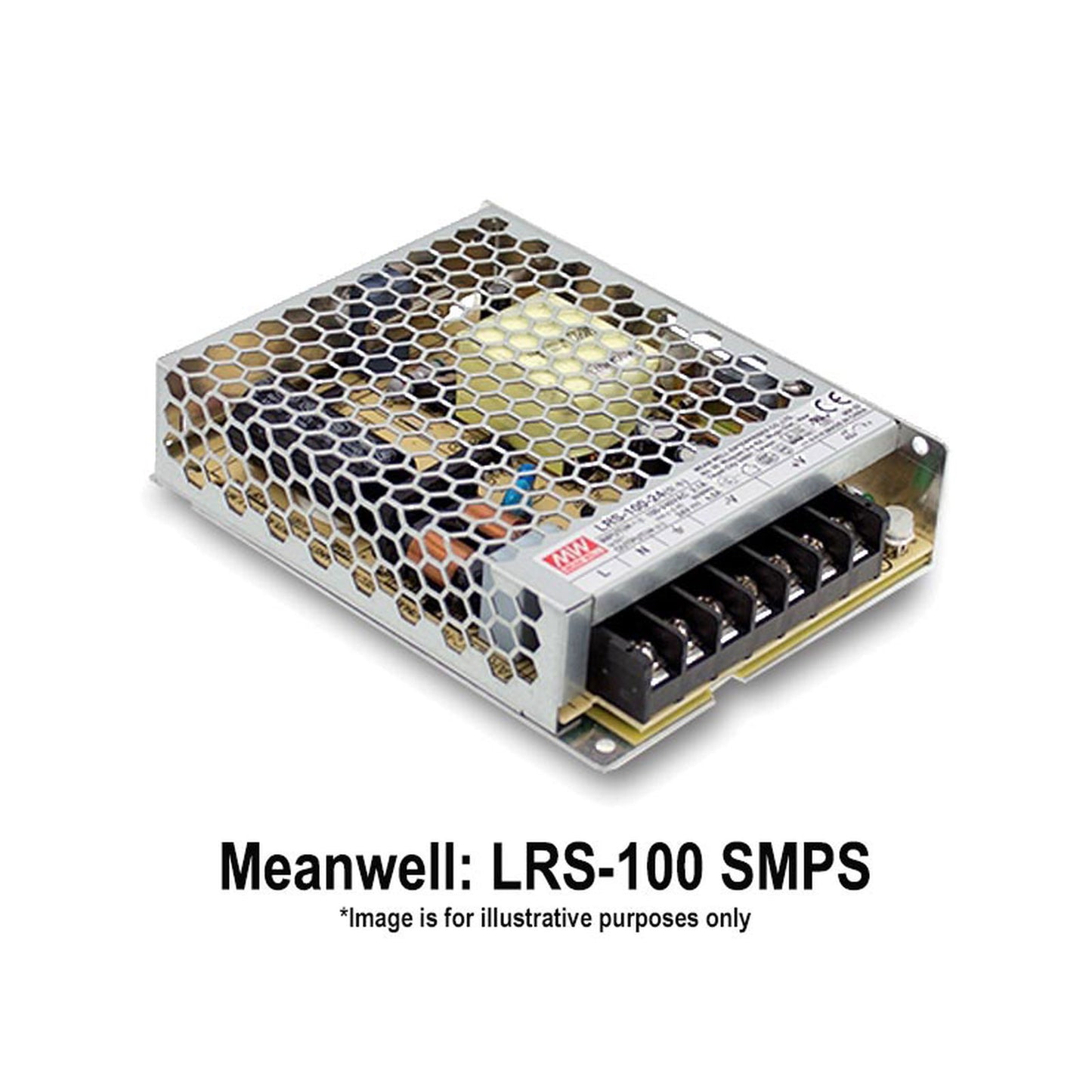 LRS-100-5 Mean Well SMPS - 5V 18A - 102W Metal Power Supply - voltkart - MEANWELL -