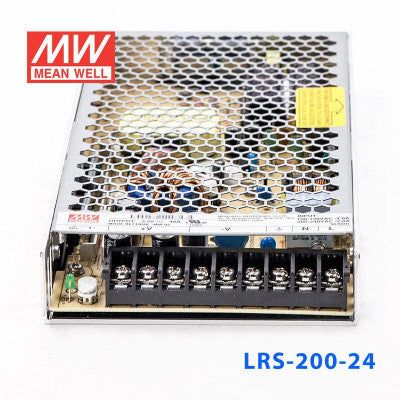 LRS-200-24 Mean Well SMPS - 24V 8.8A - 211.2W Metal Power Supply - voltkart -  -