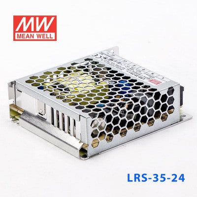 LRS-35-24 Mean Well SMPS - 24V 1.2A - 36W Metal Power Supply - voltkart - -