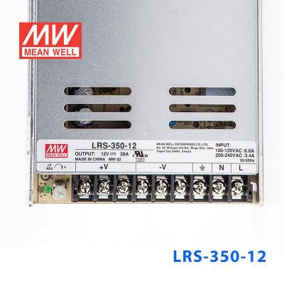 LRS-350-12 Mean Well SMPS - 12V 29A - 348W Metal Power Supply - voltkart - -