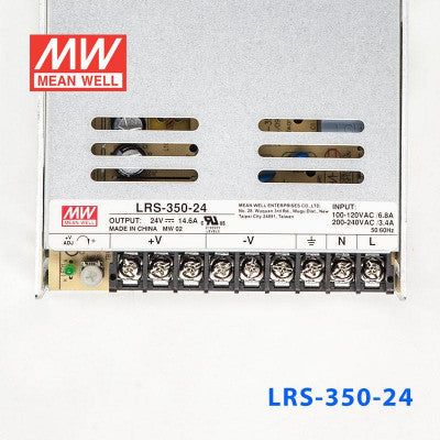 LRS-350-24 Mean Well SMPS - 24V 14.6A - 350.4W Metal Power Supply - voltkart - -
