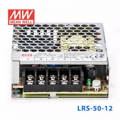 LRS-50-12 Mean Well SMPS - 12V 4.2A - 50.4W Metal Power Supply - voltkart - -