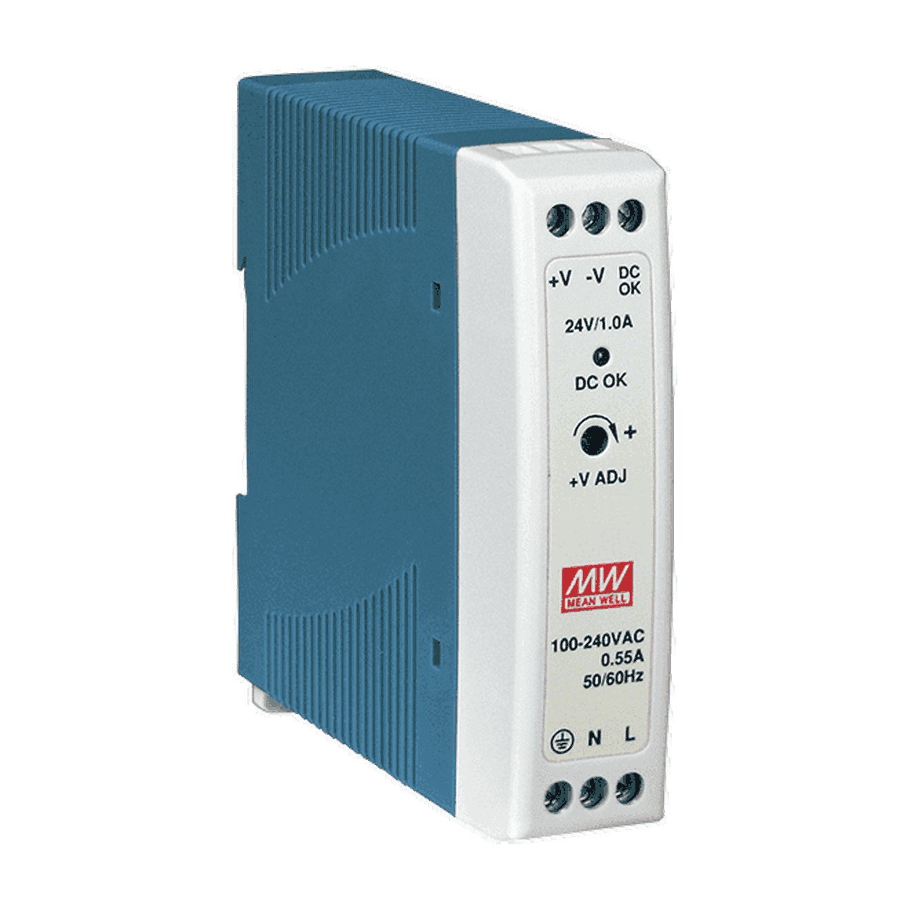 MDR-20-24 Mean Well SMPS 24V 1A Compact DIN Rail Power Supply | Reliable Performance - voltkart - MEANWELL -