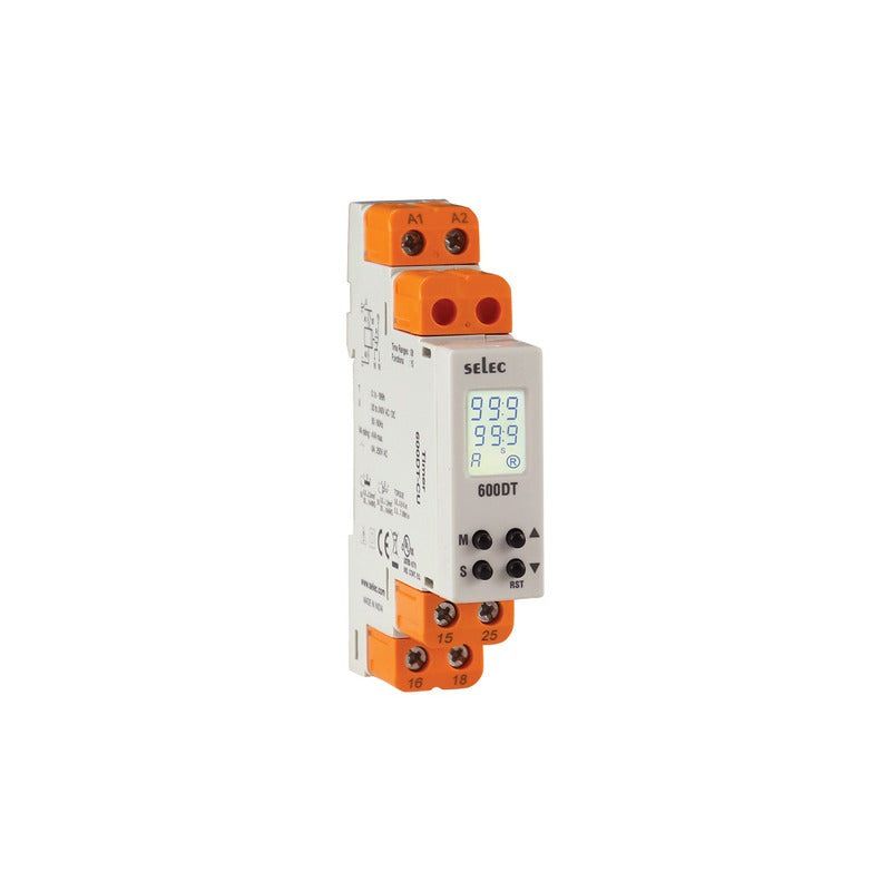 SELEC Digital Din rail Timer - 600DT by SELEC - voltkart - - voltkart - voltkart - - - #original_alt_text# - #original_alt_text#