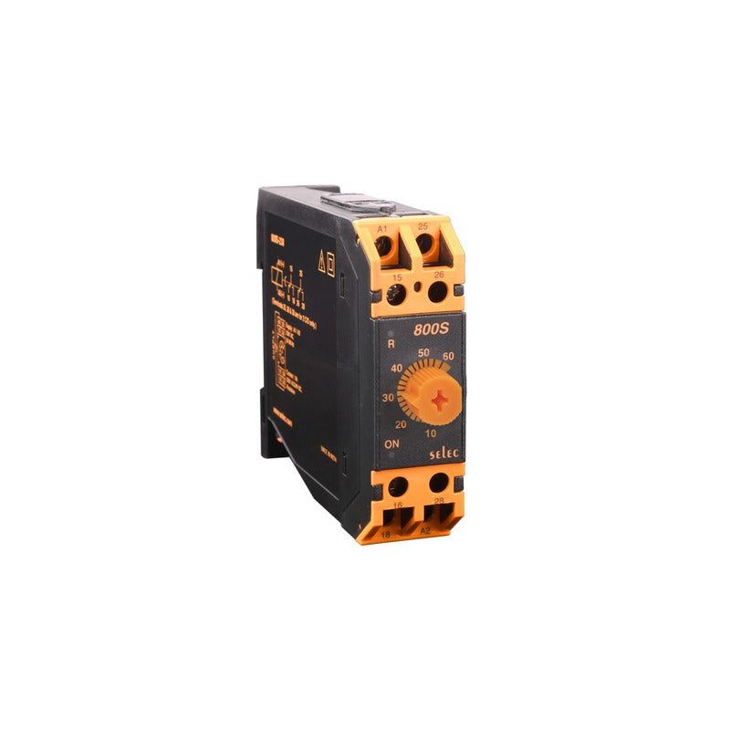 SELEC Din Rail On-Delay Timer -800S-1-ON-60S-415 - 22.5mm - voltkart - - voltkart - voltkart - - - #original_alt_text# - #original_alt_text#