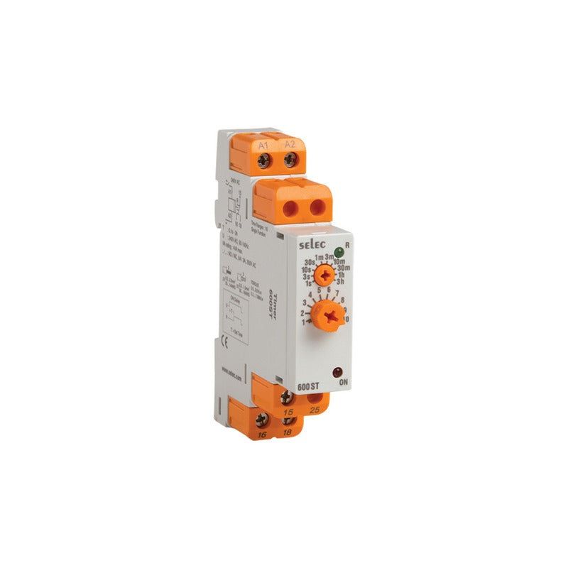 SELEC Din Rail Timer - 600ST - 17.5mm - voltkart - - voltkart - voltkart - - - #original_alt_text# - #original_alt_text#
