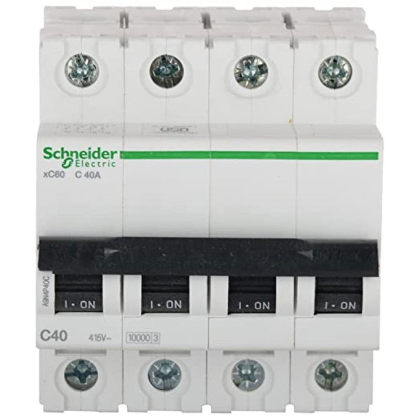 Schneider 40 amp, four pole mcb, C curve - voltkart -  - voltkart - voltkart -  -  - #original_alt_text# - #original_alt_text#