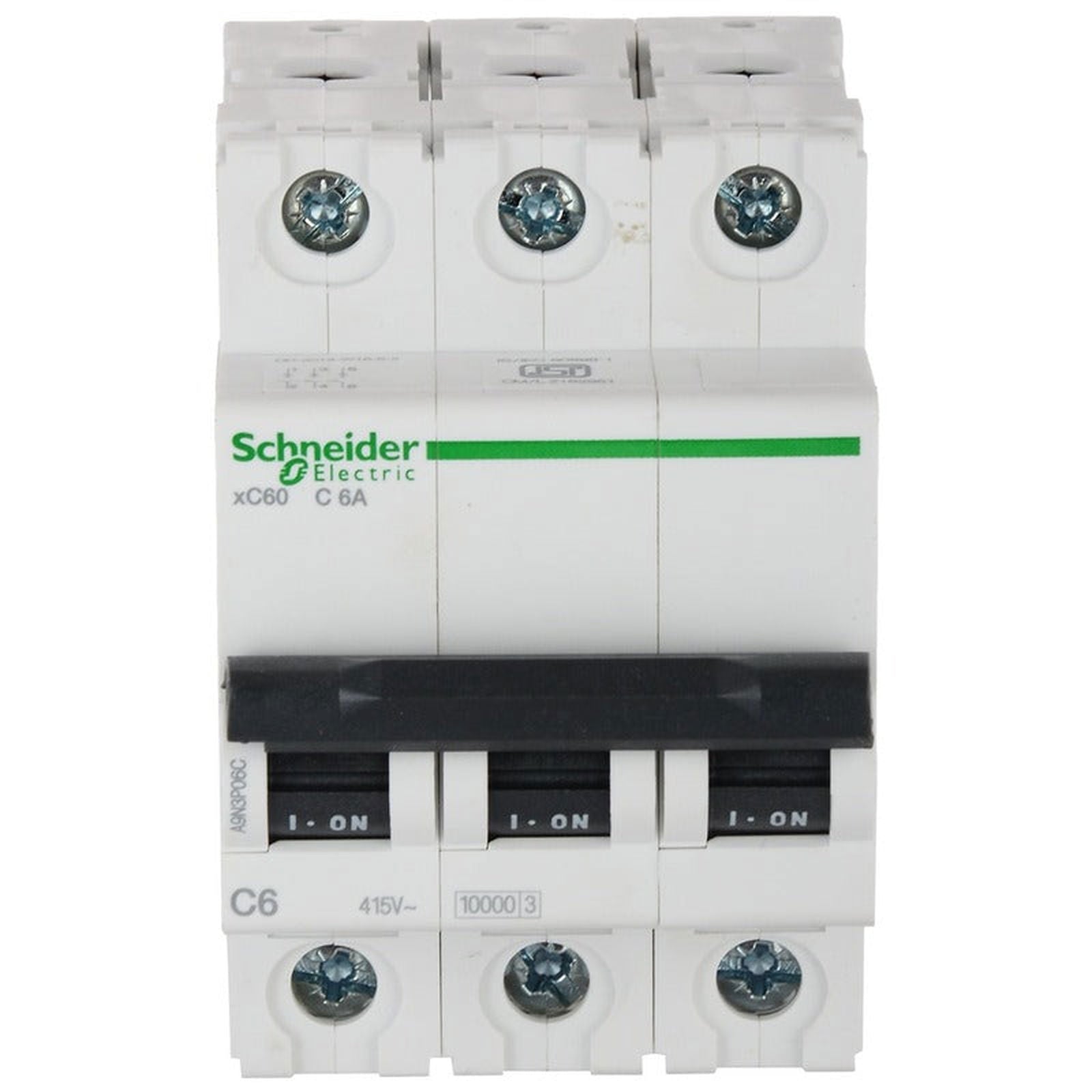 Schneider 6 amp, three pole mcb, C curve - voltkart -  - voltkart - voltkart -  -  - #original_alt_text# - #original_alt_text#