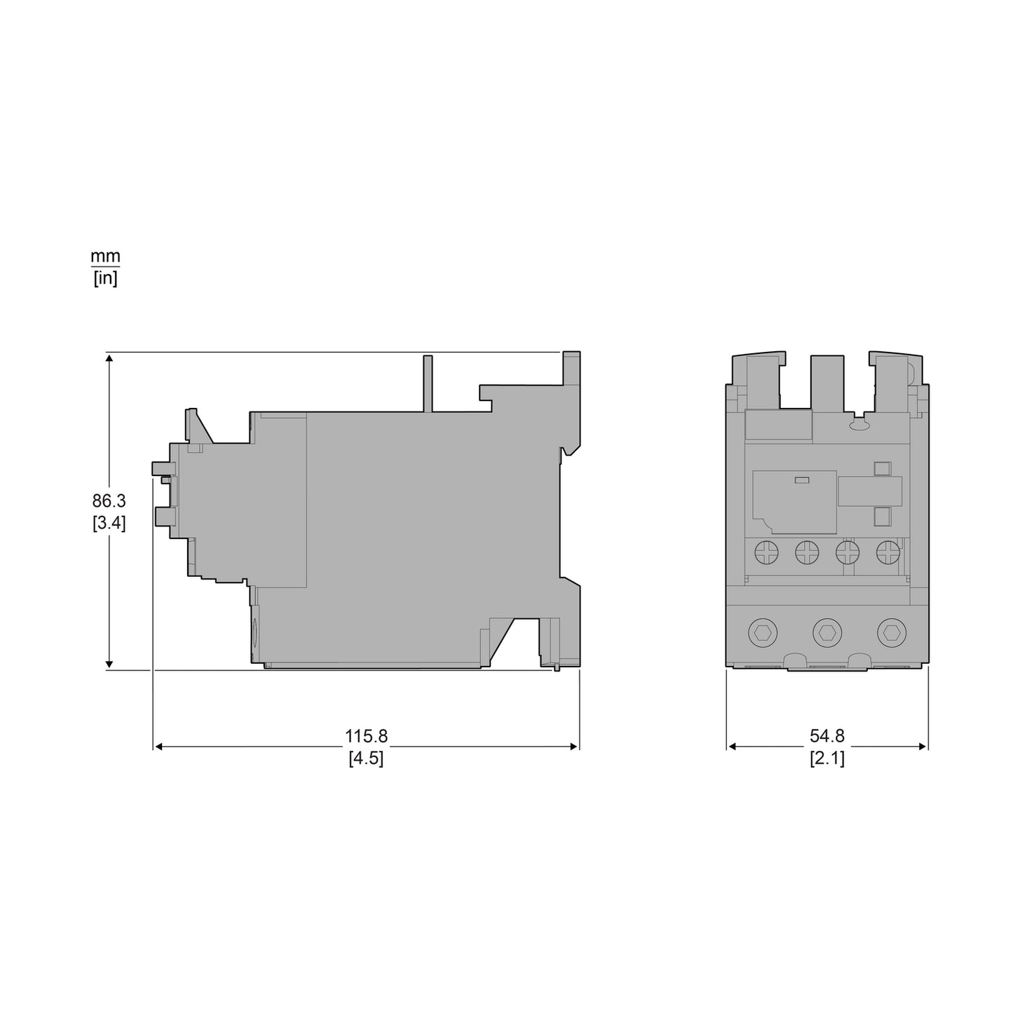 LRD340 Schneider Over Load Relay 30-40Amp