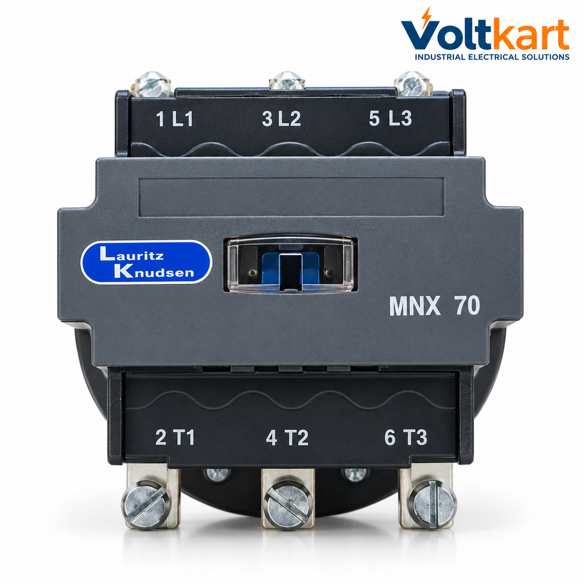 LK (L&T) MNX70 power contactor, 3 pole, 70A AC-3