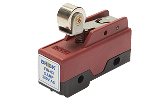 Brisk T-03 Standard Micro Switch with Roller Lever (Short)