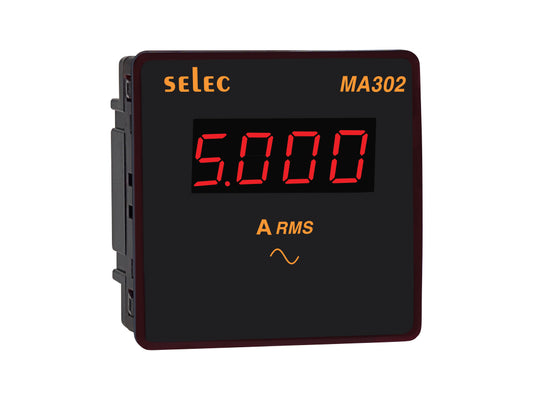SELEC MA302, 96*96 Digital Panel Ampere amp meter