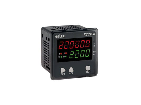 SELEC XC2200, Digital preset Dual display Counter 72*72