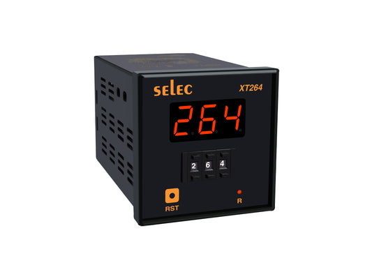 SELEC Thumb Wheel Type Digital Timer -XT 264-3 -72x72mm