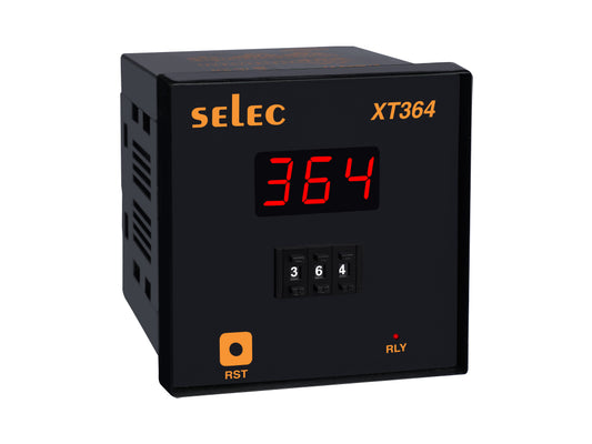 SELEC Thumb Wheel Type Digital Timer - XT 364-3 - 96x96mm