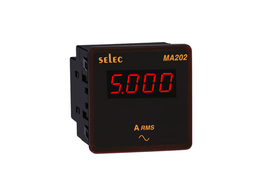 SELEC MA202, 72*72 Digital Panel Ampere amp meter