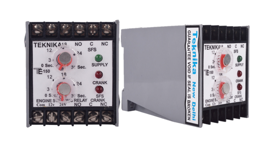 TE-150, Teknika Engine start relay, 12vdc/24vdc