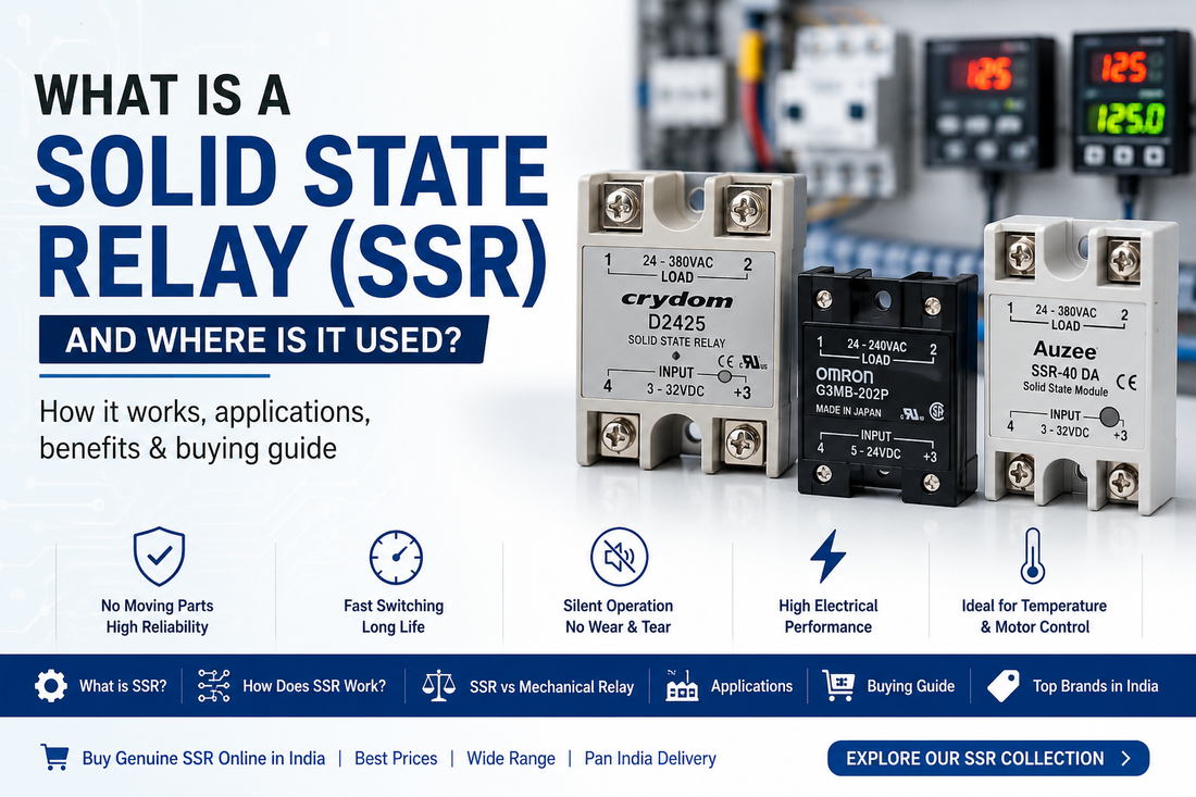 Solid State Relay (SSR) Explained – Buy SSR Online India | Voltkart