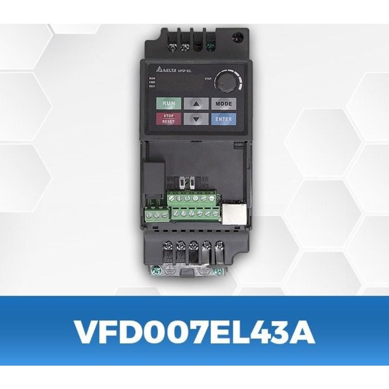 DELTA VFD007EL43A 1hp/0.75Kw three phase to three phase Ac Drive - voltkart -  - 