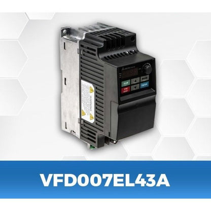 DELTA VFD007EL43A 1hp/0.75Kw three phase to three phase Ac Drive - voltkart -  - 