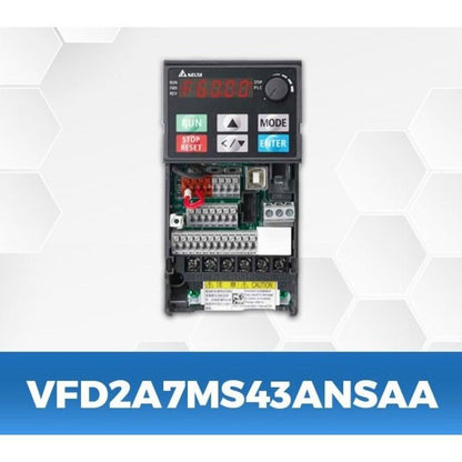 DELTA VFD2A7MS43ANSAA 1Hp/0.75Kw three phase to three phase Ac Drive - voltkart -  - 