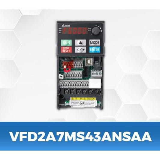 DELTA VFD2A7MS43ANSAA 1Hp/0.75Kw three phase to three phase Ac Drive - voltkart -  - 