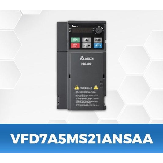 DELTA VFD7A5MS21ANSAA 2 Hp/1.5Kw single phase to three phase Ac Drive - voltkart - DELTA - 