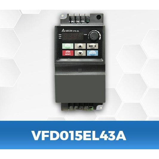 DELTA VFD015EL43A 2Hp/1.5Kw three phase to three phase Ac Drive - voltkart - DELTA - 