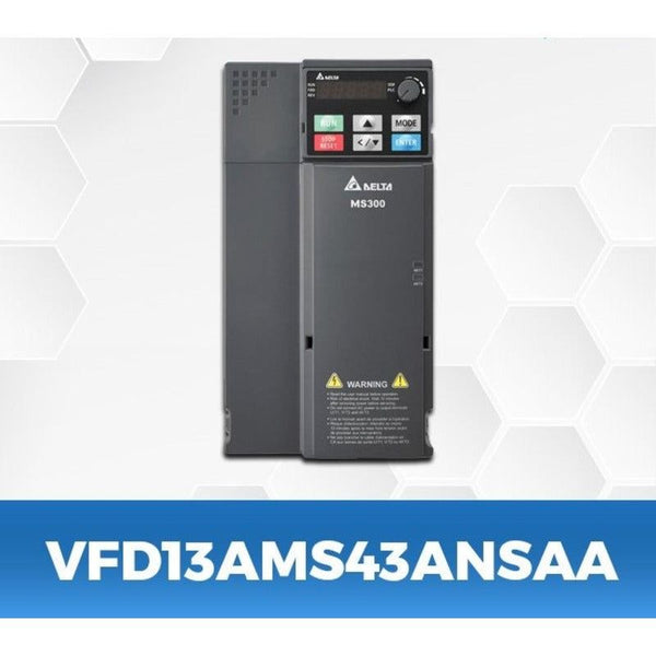DELTA VFD13AMS43ANSAA 7.5Hp/5.5Kw three phase to three phase Ac Drive