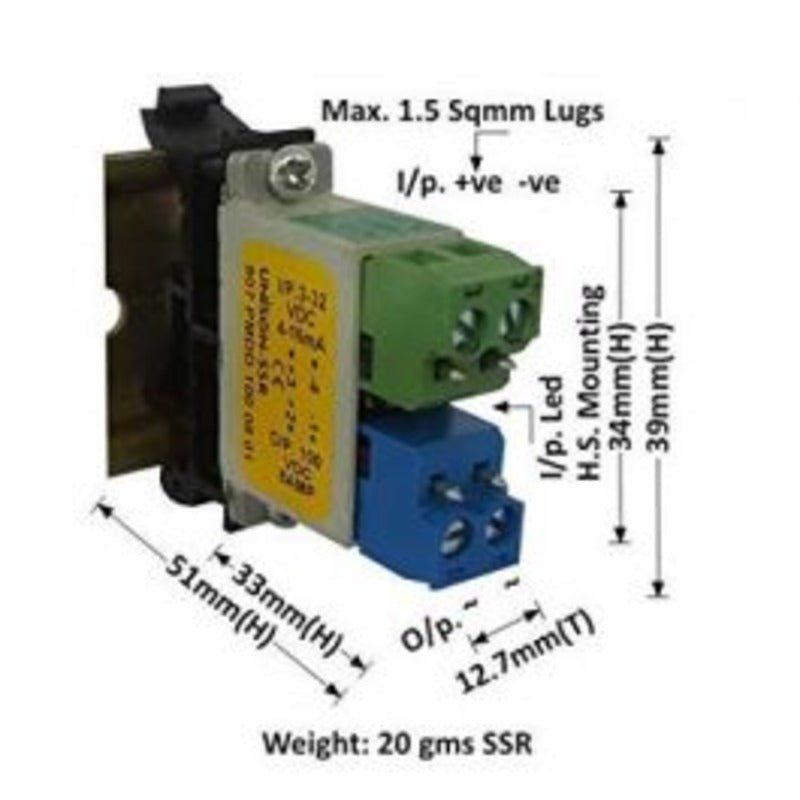 807 PMDD 100 08 01, Unison SSR Dc to dc, 8 amp - voltkart - UNISON - 