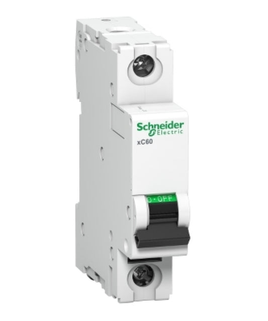 Schneider 10 ampere single pole mcb, c curve