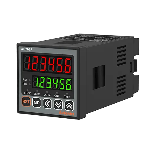 Autonics CT6S-2P4 Counter / Timer 48x48, 2 Change over