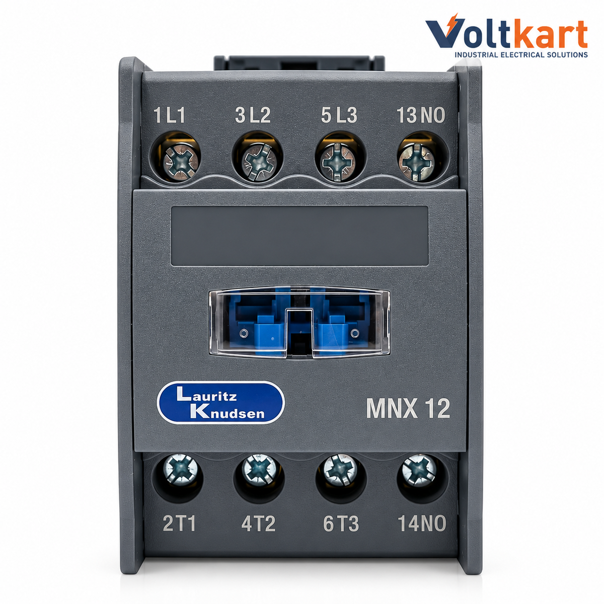 LK (L&T) MNX12 power contactor, 3 pole, 12A AC-3