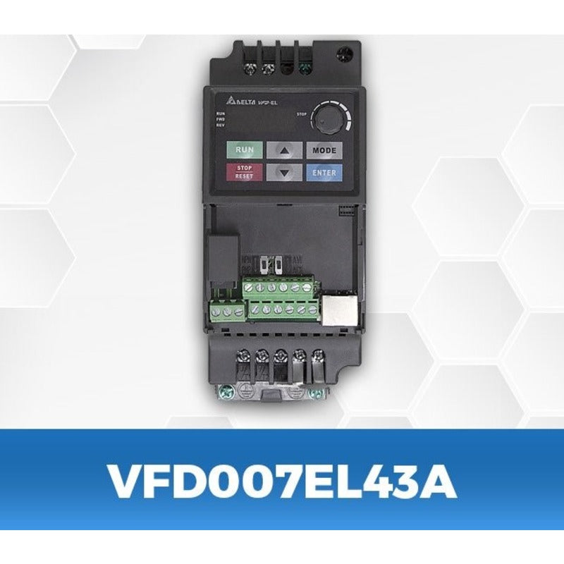 DELTA VFD007EL43A 1hp/0.75Kw three phase to three phase Ac Drive voltkart